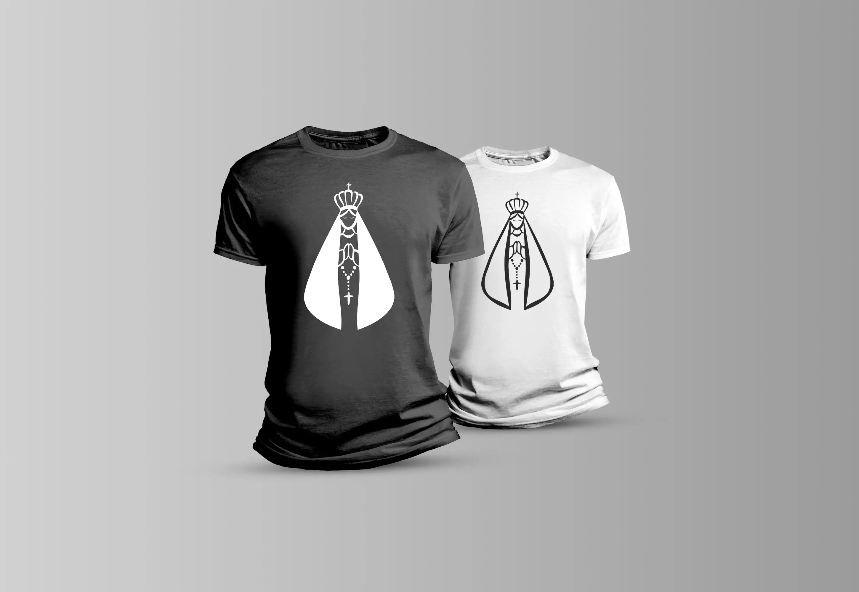 Arte Nossa Senhora aparecida do Brasil pra camiseta