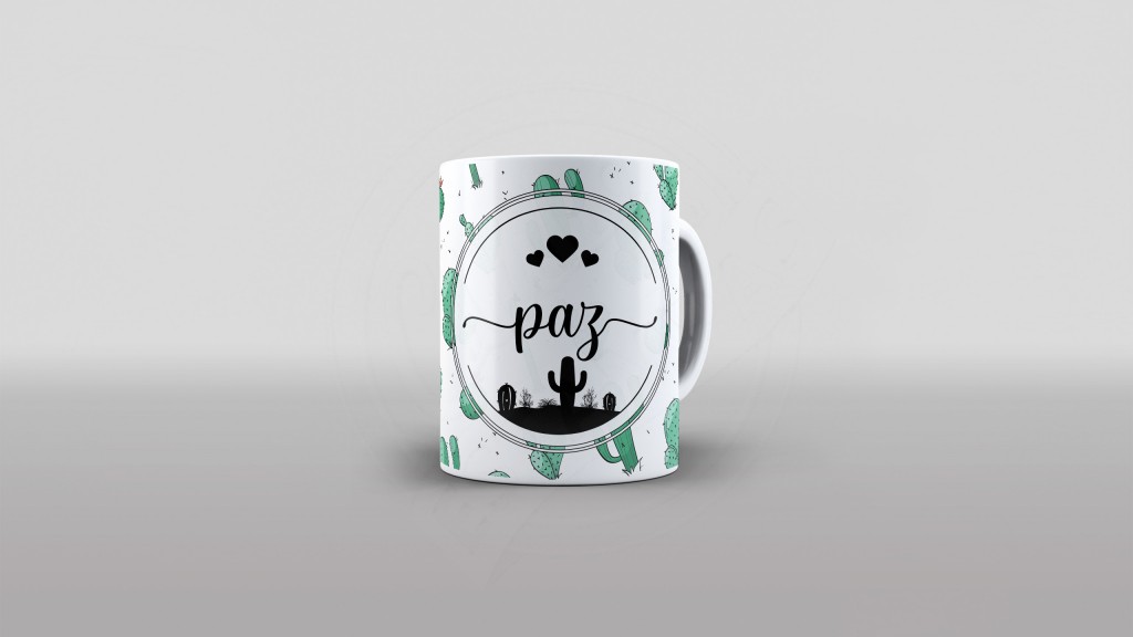 ARTE PARA CANECA PAZ-587