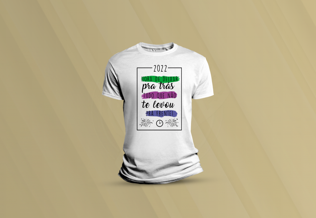 ARTE PARA CAMISETA - DATAS COMEMORATIVAS - ANO NOVO - HORA DE DEIXAR PARA TRÁS-59
