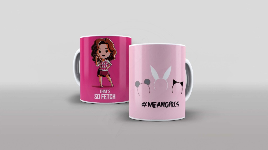 ARTE PARA CANECA - MEAN GIRLS - THATS SO FETCH-849