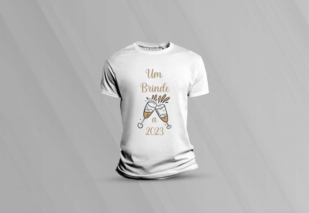 ARTE PARA CAMISETA - UM BRINDE A 2023-910