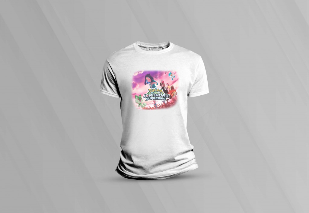 ARTE PARA CAMISETA -SÉRIE- POKÉMON JORNADAS SUPREMAS-1285