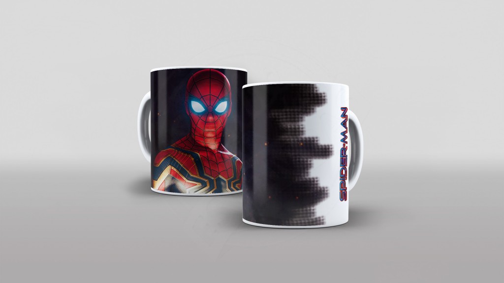 ARTE PARA CANECAS HOMEM ARANHA 003-1382