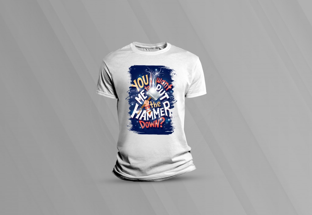 ARTE PARA CAMISETAS FRASE THOR-1518