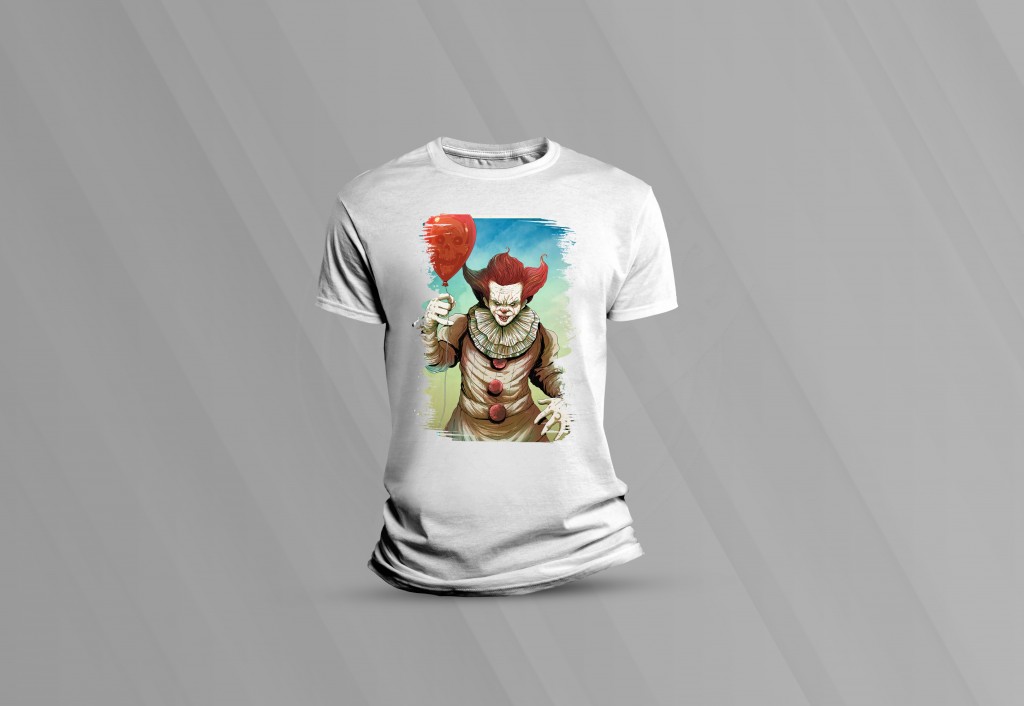 ARTE PARA CAMISETAS IT A COISA-1551