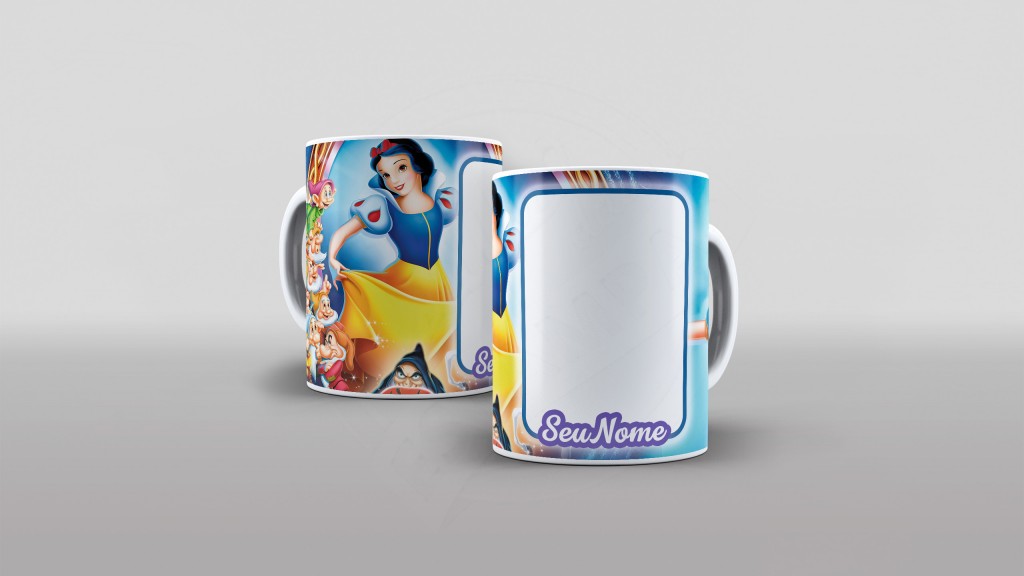 ARTE PARA CANECAS - BRANCA DE NEVE 001-2098