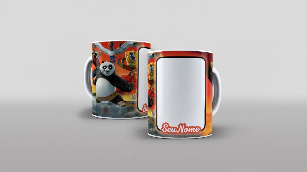 ARTE PARA CANECAS - KUNG FU PANDA 001-2127