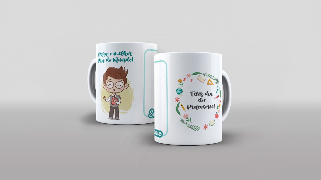 ARTE PARA CANECAS - PARA O MELHOR PROF DO MUNDO-2199