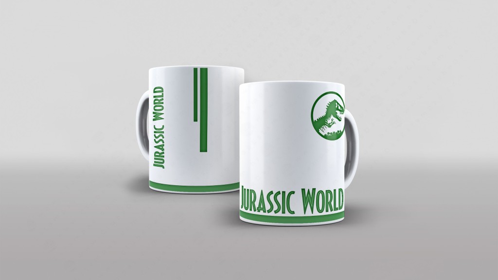 ARTE PARA CANECA - JURASSIC WORLD - DOMÍNIO-2869