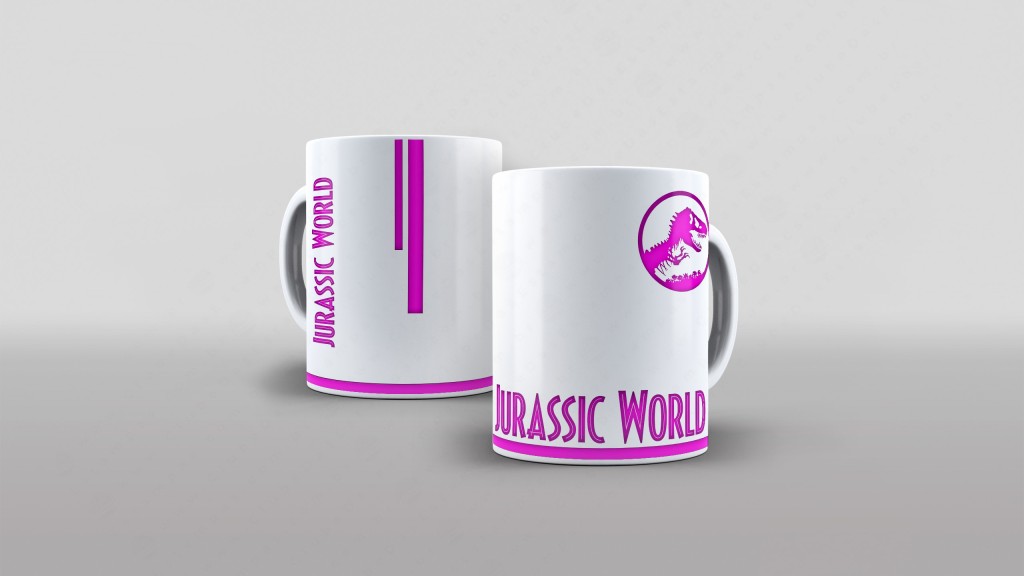 ARTE PARA CANECA - JURASSIC WORLD - DOMÍNIO-2870