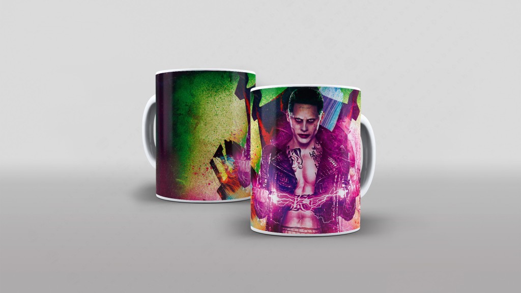 ARTE PARA CANECA - CORINGA JOKER-2907