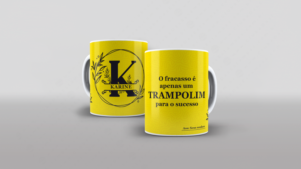 ARTE PARA CANECA COM NOME - O FRACASSO É APENAS...-3261