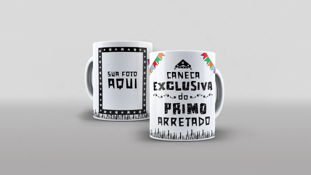 ARTE PARA CANECA PRIMO - COLEÇÃO FAMÍLIA ARRETADA-3502