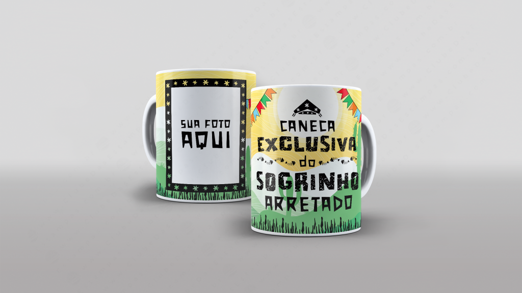 ARTE PARA CANECA SOGRINHO - COLEÇÃO FAMÍLIA ARRETADA-3512