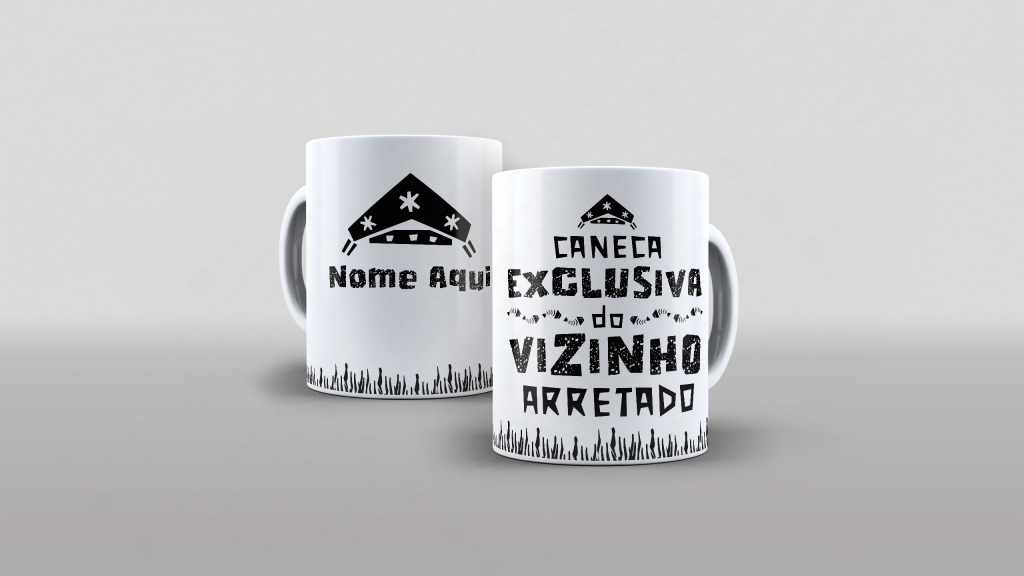 ARTE PARA CANECA VIZINHO - COLEÇÃO FAMÍLIA ARRETADA-3586