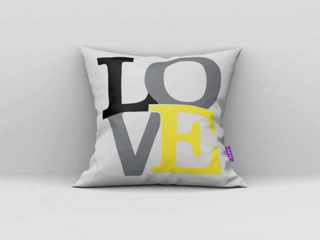 ARTE PARA ALMOFADA - LOVE-4065