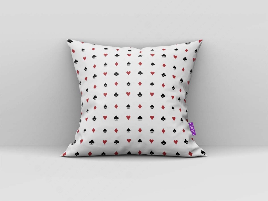 ARTE PARA ALMOFADA DE NAIPES - KIT ALICE IN WONDERLAND-4727