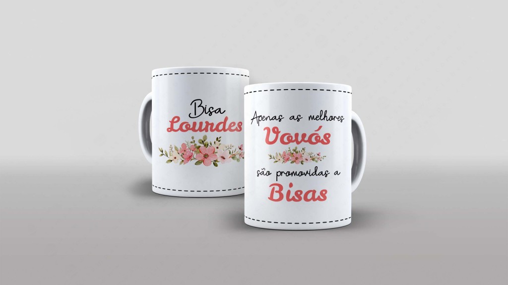 ARTE PARA CANECA APENAS AS MELHORES VOVÓS SÃO PROMOVIDAS A BISAS-5536