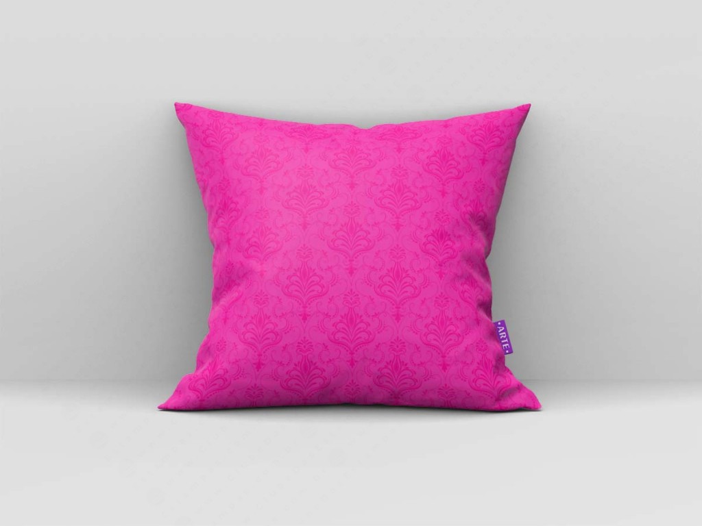 ARTE PARA ALMOFADA ORNAMENTAIS ROSA - KIT VAMPIRINA PAPEL MÁGICO-5822