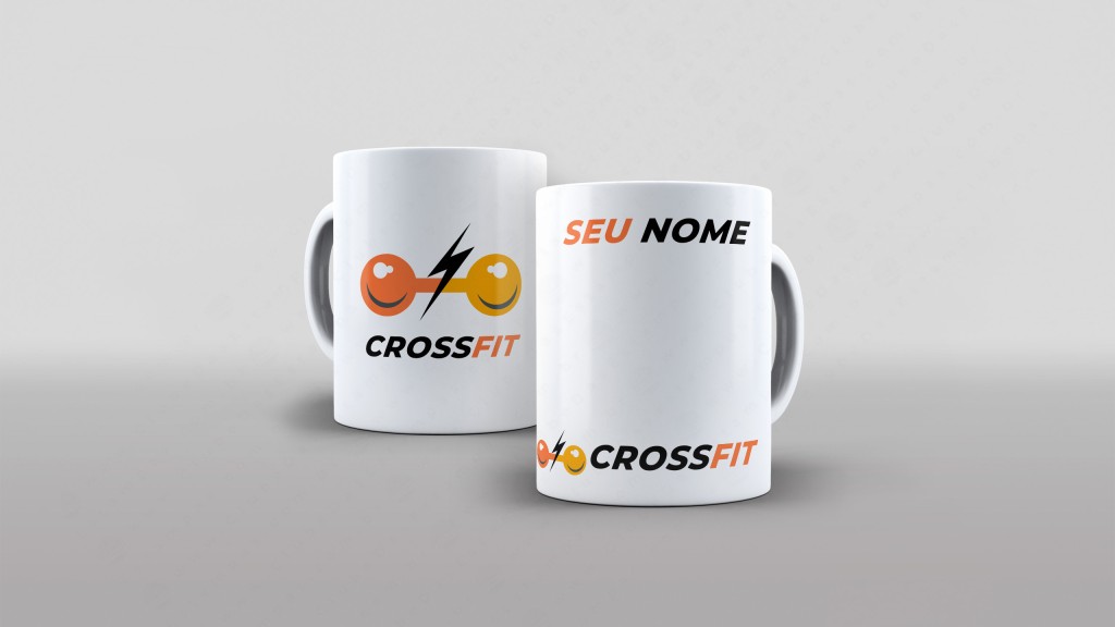 ARTE CROSSFIT COM NOME 2 PARA CANECA CLUBE DAS ESTAMPAS-5941