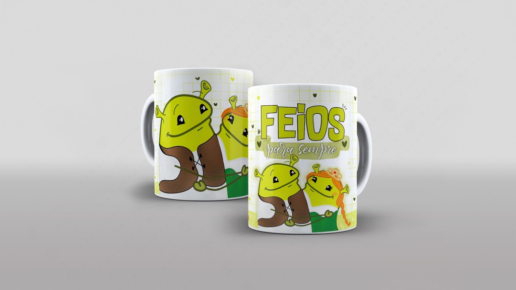 Arte feios para sempre flork shurek e fiona-6098