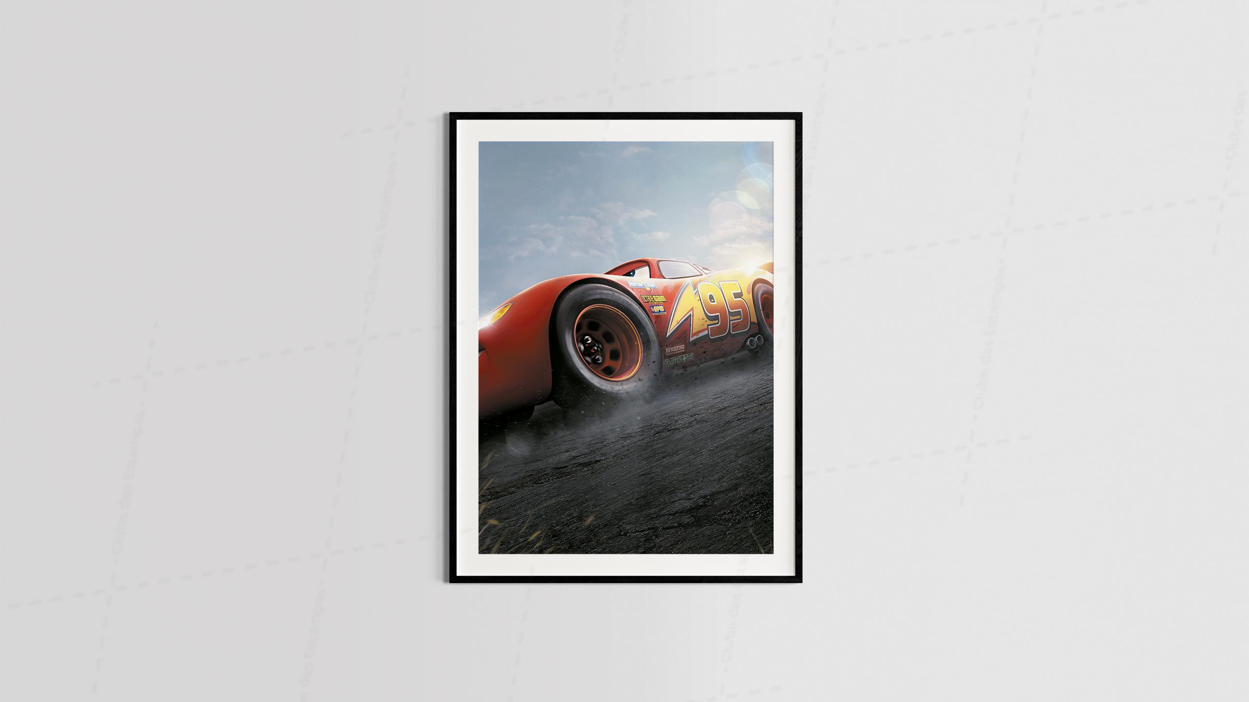 Arte cars filmes desenho animado pra quadros e placas-6378