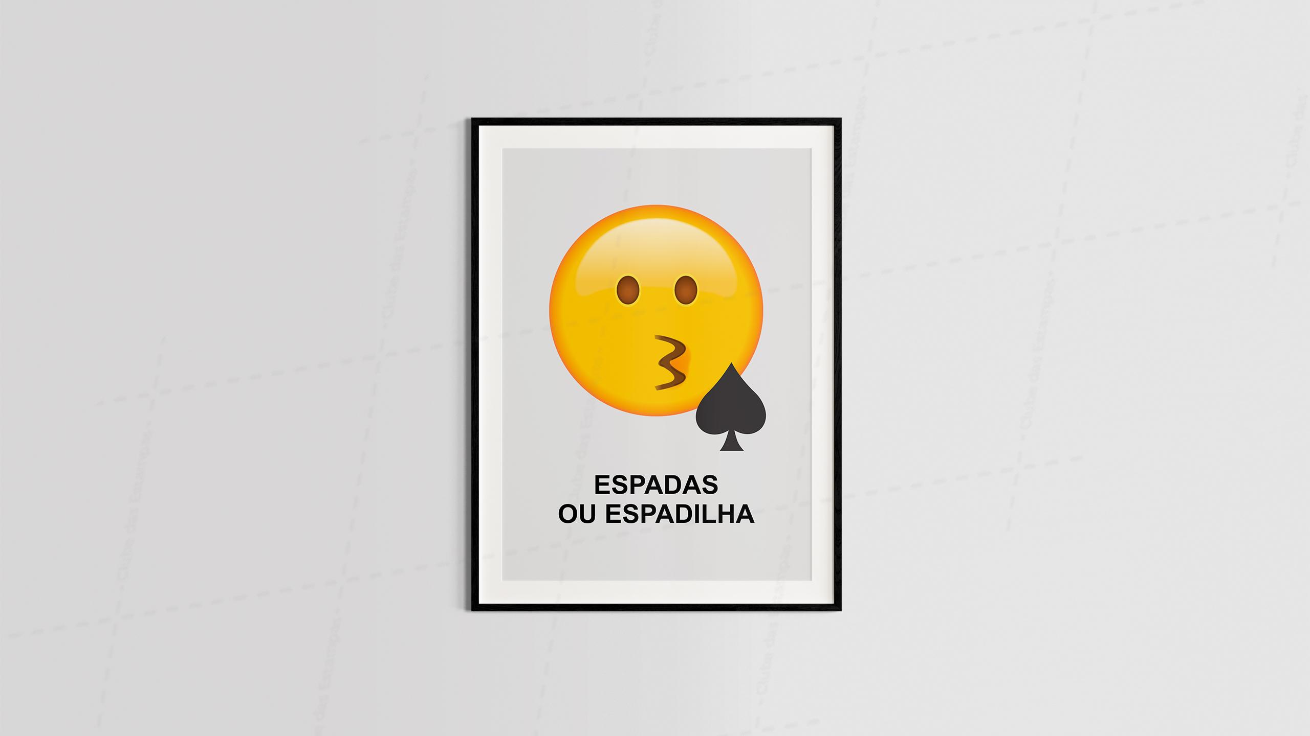 Arte carta espadas ou espadilhas tema alternativo diversos  para quadros e placas-6415