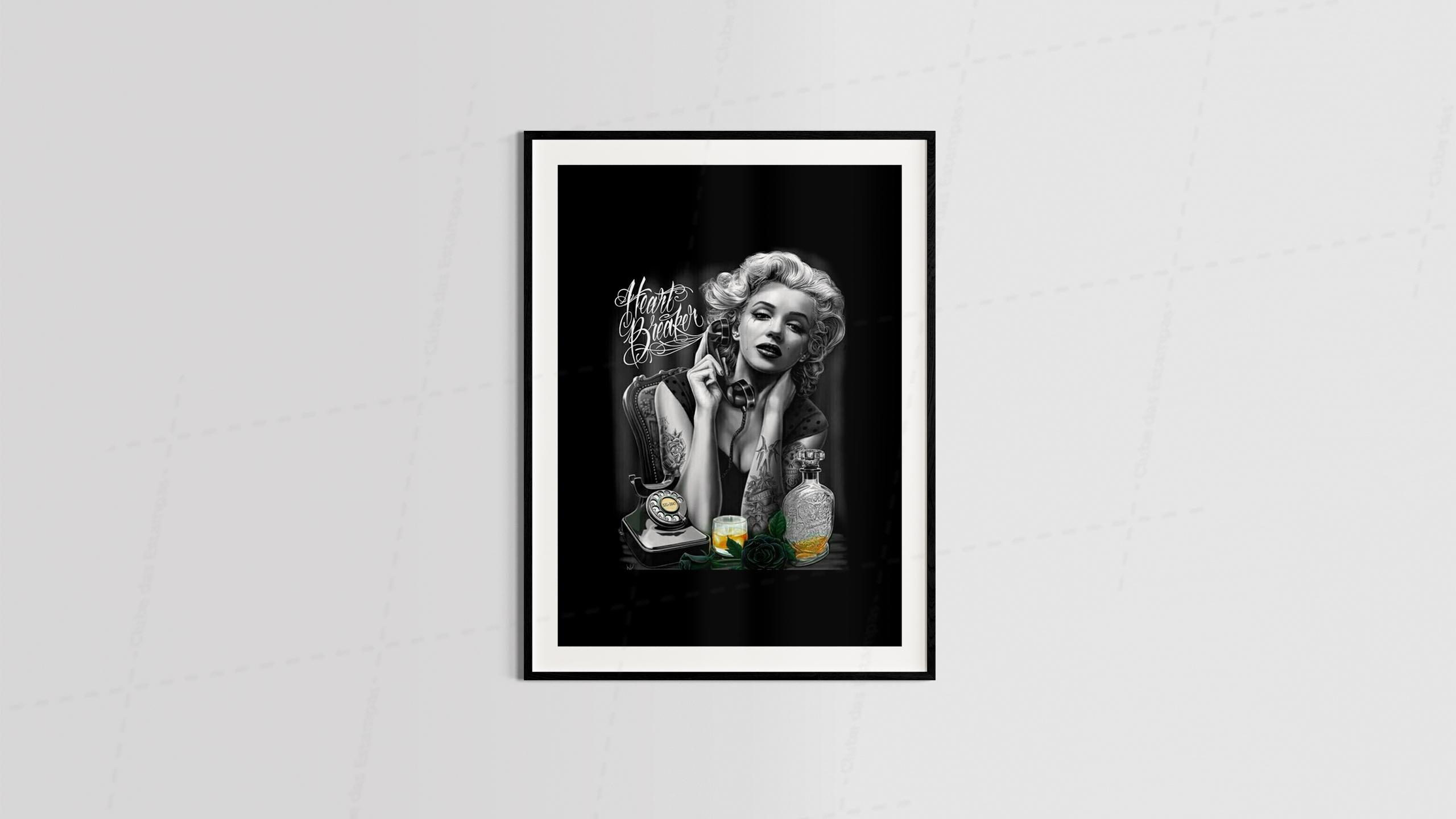 Arte marry vintage bebidas tema alternativo diversos pra quadro e placa-6430