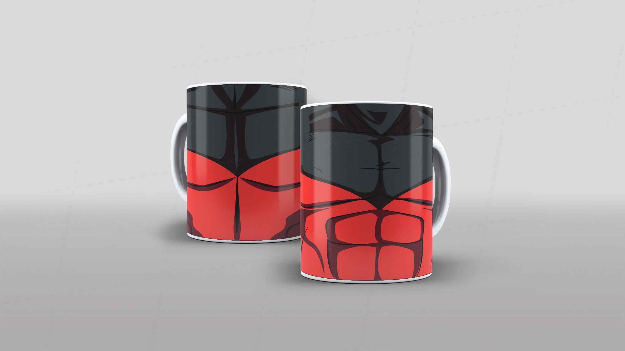 Arte caneca camiseta corpo roupa dragon ball anime  (9-6511