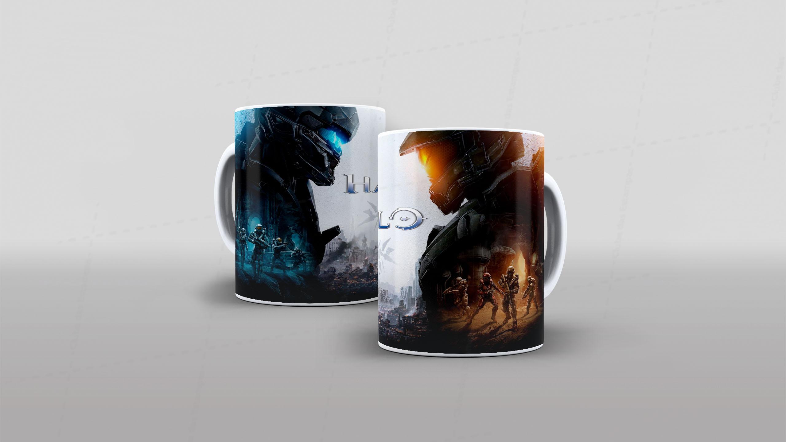 Arte HALO tema video-game (9-7366