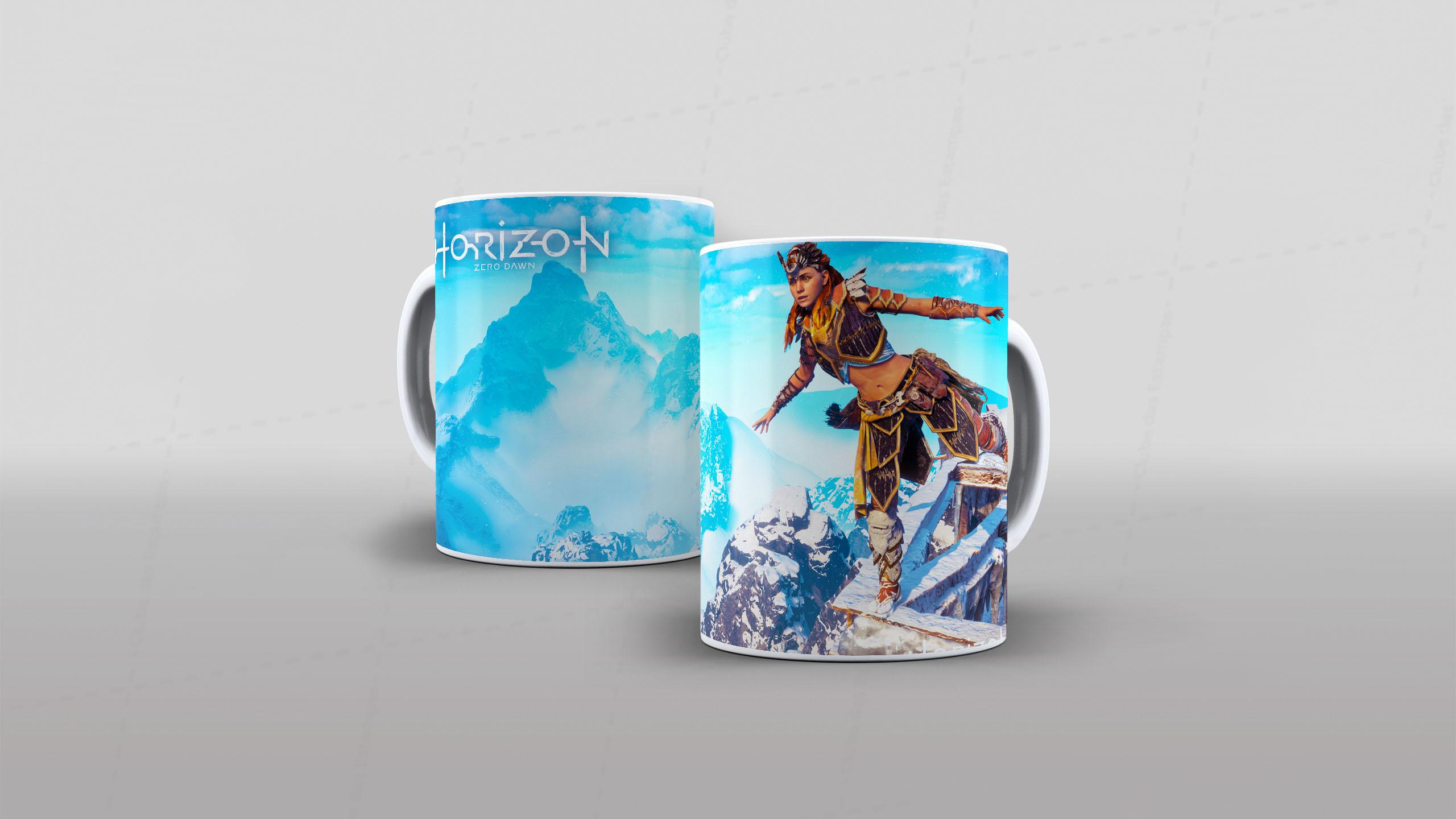 Arte horizon zero dawn tema video-game (17-7411