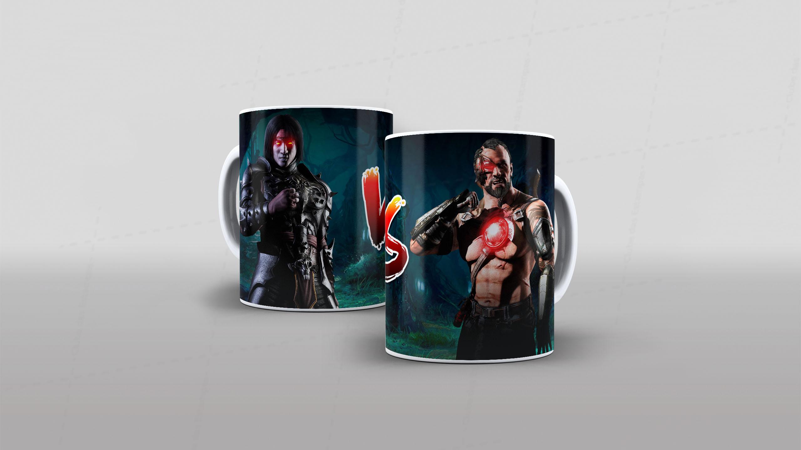 Arte MORTAL KOMBAT tema video-game (14-7571