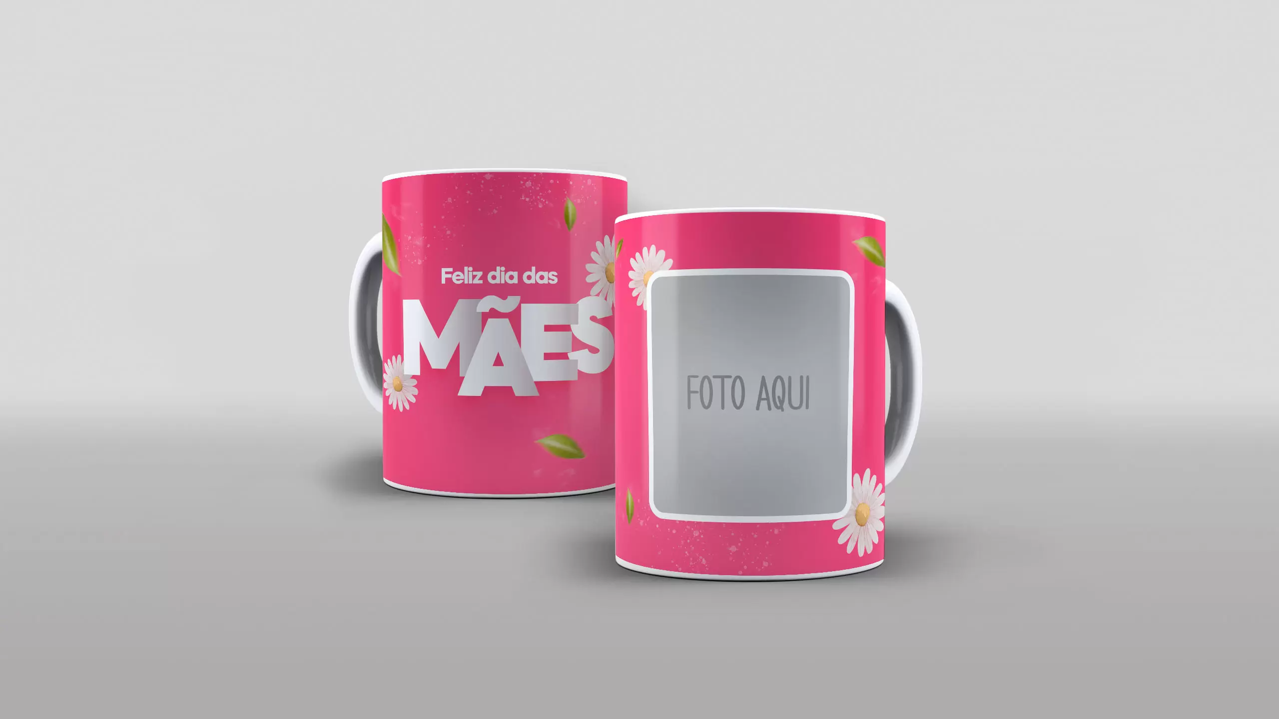 Arte Feliz dia das mães pra caneca